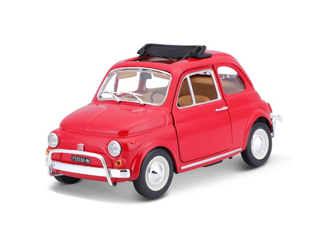 FIAT 500L (1968), red 