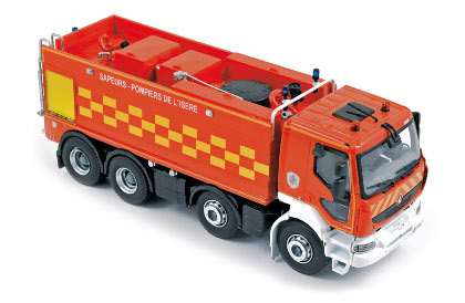 RENAULT KERAX 8x8 пожарный 'FMOGP' 2008, red