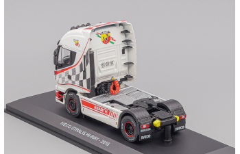 IVECO FIAT Stralis E5 Hi-way Tractor Truck Abarth 2-assi (2016), White Red Black