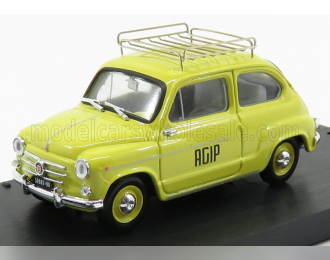 FIAT 600D VEICOLO COMMERCIALE PUBLICITAIRE AGIP (1960), YELLOW