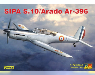 Сборная модель SIPA S.10 / Arado Ar-396