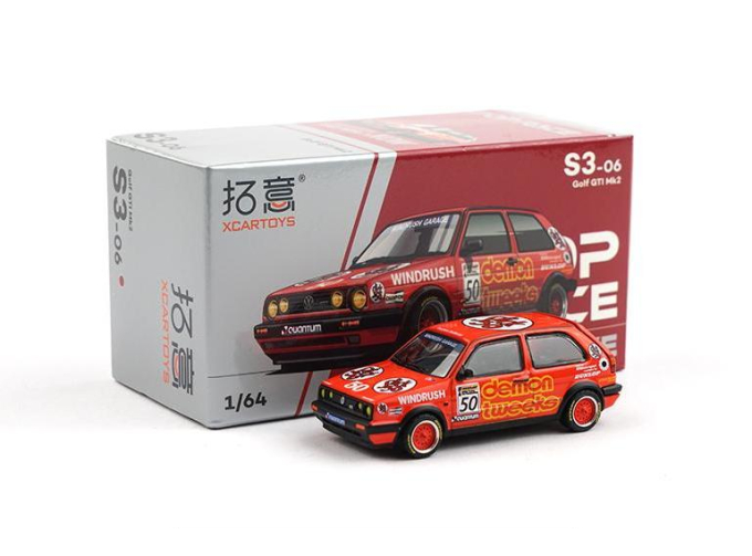 VOLKSWAGEN Golf GTI Mk2 #50, red