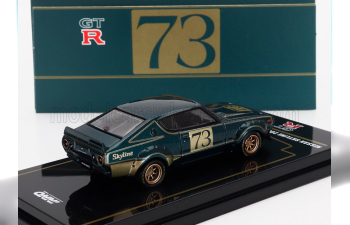 NISSAN Skyline 2000 Gt-r (kpgc110) №73 Tuned Version (1973), Green Gold