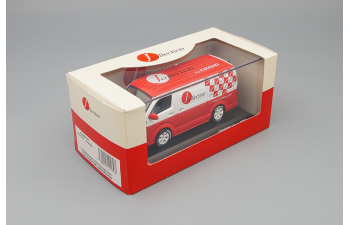 TOYOTA HiAce 2004 "J-Collection" Special Decoration, белый с красным