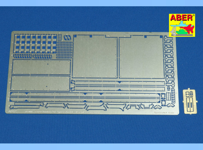 Фототравление для Front fenders for Tiger I, Aufs.E - Early /Late version