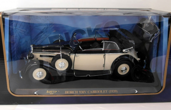 Horch 930 V Cabriolet (1937), cream / black