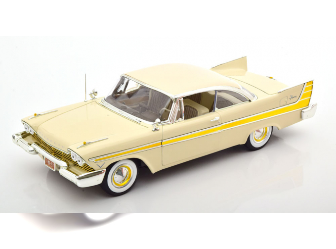 PLYMOUTH Fury (1957), creme golden