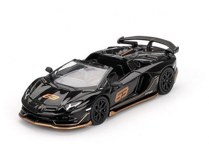 LAMBORGHINI Aventador SVJ №63 Roadster LHD, black