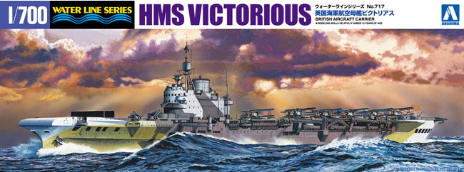 Сборная модель BRITISH AIRCRAFT CARRIER HMS VICTORIOUS