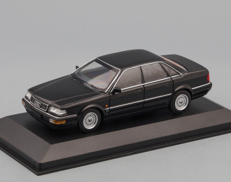 AUDI V8 (1990), black metallic