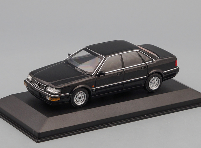 AUDI V8 (1990), black metallic