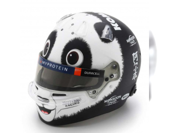 BELL HELMET Casco Helmet F1 Alexander Albon Team Williams Racing №23 China Gp (2024), White Black