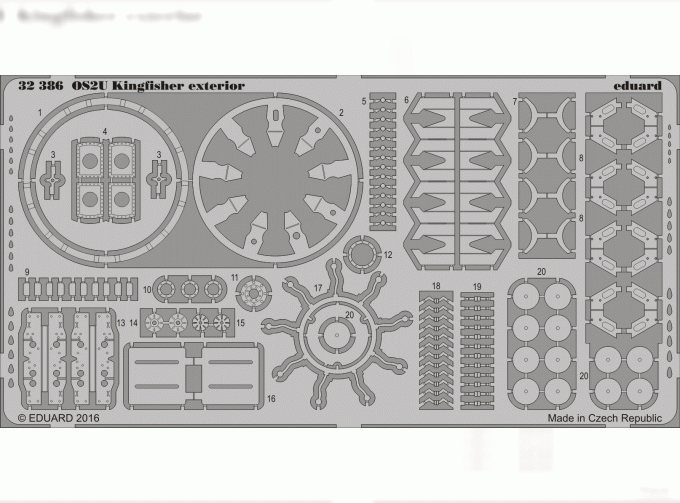 Фототравление для OS2U Kingfisher exterior