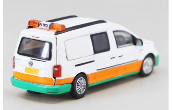 VOLKSWAGEN Caddy Bus Maintenance Car, white/orange/green