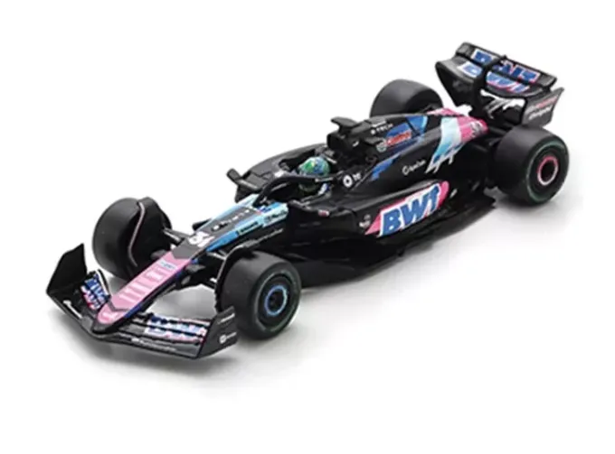 ALPINE F1 A524 Team Bwt Alpine №31 2nd Brazilian Gp (2024) Esteban Ocon, Black Blue Pink