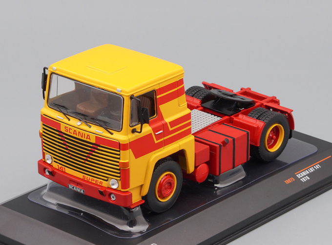 SCANIA LBT 141 (1976), yellow / red