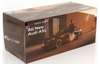 AUDI A5L (2025), purple metallic