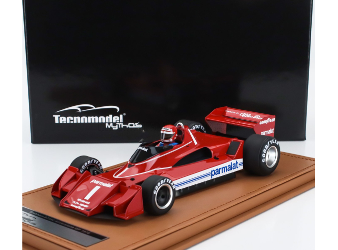 ALFA ROMEO F1 Brabham Bt45c №1 Silverstone British Gp (with Pilot Figure) (1978) Niki Lauda, Red
