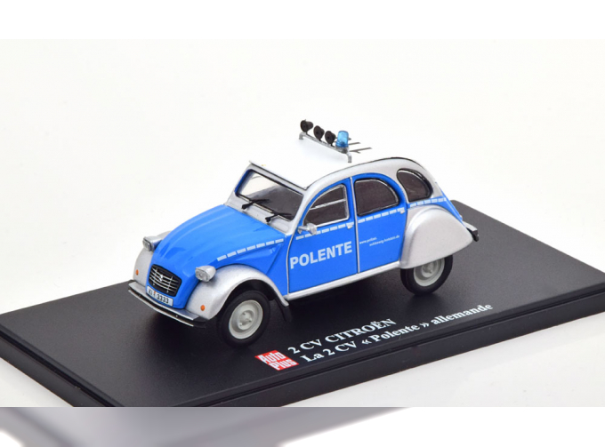 CITROEN 2CV Polente, blue silver white