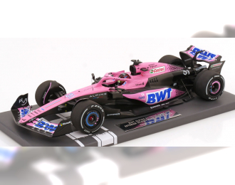 ALPINE F1 A523 Team Bwt Alpine №31 Season (2023) Esteban Ocon, Blue Pink