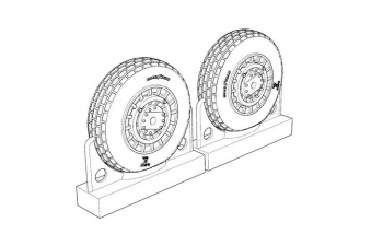 Колеса для F4U Corsair Block Thread
