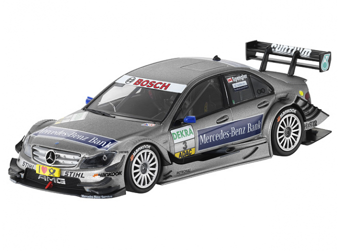 MERCEDES-BENZ W204 C-Class DTM Бруно Шпенглер (2011), silver