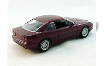 BMW 850i (1995), dark red