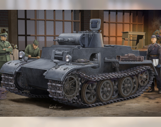 Сборная модель Танк German Pzkpfw.I Ausf.F (VK1801)-Early