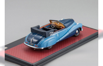 MERCEDES-BENZ 320A (W142) Spezial Cabriolet "Tan Tjoan Keng" (1948), light blue / blue