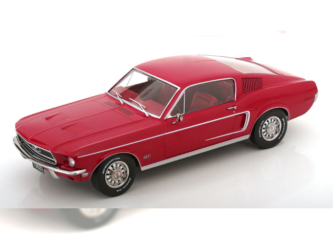 FORD Mustang GT Fastback (1968), red