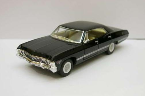 Chevrolet Impala 4-door 1967 Supernatural the TV series Look-a-like, black