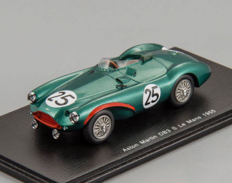  ASTON MARTIN DB3 S #25 Le Mans T. Brooks - J. Riseley Prichard (1955), green