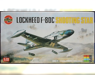 Сборная модель Американский истребитель Lockheed F-80C Shooting Star