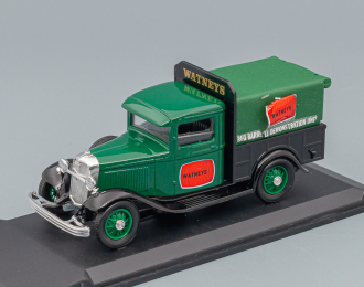 FORD V8 Pick-Up baché "Watneys" 1933, green