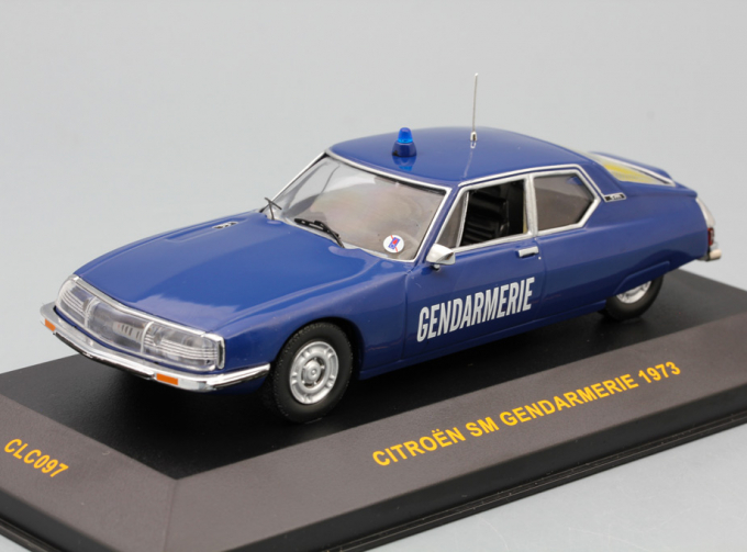 CITROEN SM GERDARMERIE (French Police) 1973, black blue