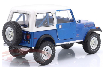 JEEP CJ-7 Renegade (1978), blue metallic / white