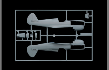 Сборная модель Самолёт P-40 E/K KITTYHAWK