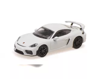 PORSCHE 718 Cayman Gt4 (981) (2019), white