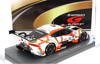 TOYOTA Gr Supra Team Tom's №36 Champion Gt500 Class Super Gt Season (2023) Sho Tsuboi - Ritomo Miyata, White Red