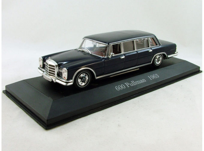 MERCEDES-BENZ 600 Pullman (1963), Mercedes-Benz Offizielle Modell-Sammlung 4, dark blue