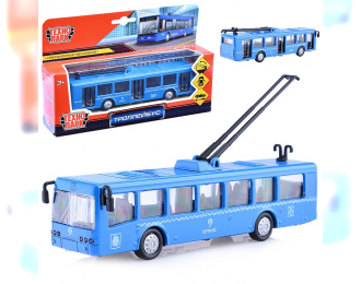 Троллейбус СВАРЗ-МАЗ-6275, синий