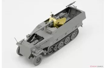 Сборная модель Немецкая самоходная артиллерийская установка Sd.Kfz.25 с 7.5 см PaK 40 "Pakwagen"