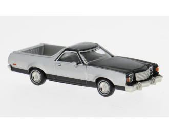FORD Ranchero 500 (1977), silver/black