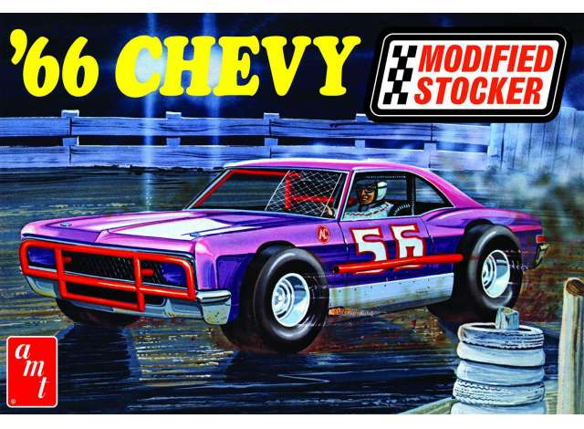 Сборная модель Chevy Impala Modified Stocker, plastic modelkit 1966