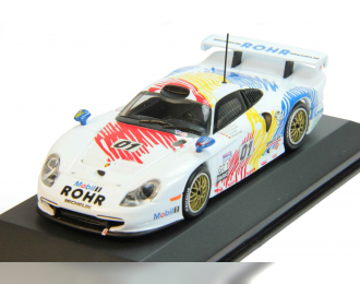 PORSCHE 911 GT1 #01 2-nd Daytona Team Rohr (1998), white