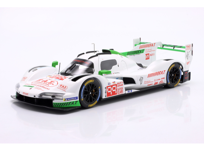 PORSCHE 963 #99 Julien Andlauer / Neel Jani / Harry Tincknell 24h LeMans Proton Competition (2024), white / red / green