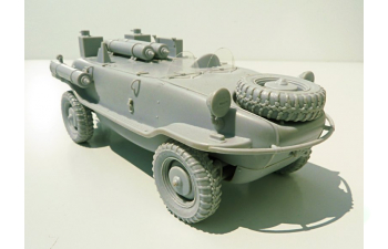 Сборная модель Дистанционно управляемый дрон Schwimmwagen Sondertyp 129 (1942 г.) с ракетными ускорителями RI-502