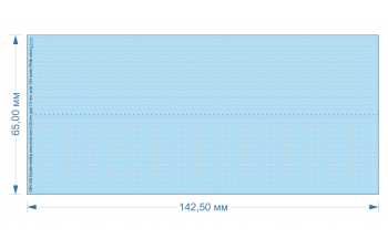 Декаль Сдвоенные клепочные ряды (размер клепки 0.25 mm, интервал 1.0 mm), белые, общая длина 5,8 m