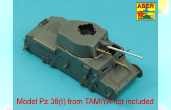 Ствол German 3,7 cm KwK A 7 L/42 tank gun barrel for Pz.Kpfw. 38(t) (Tristar model)