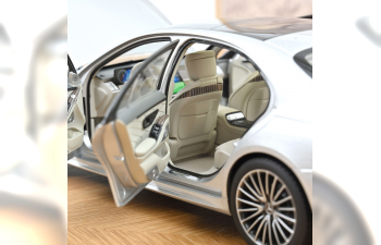 MERCEDES-BENZ S-Class AMG-Line (W223) (2021), Brillant Silver